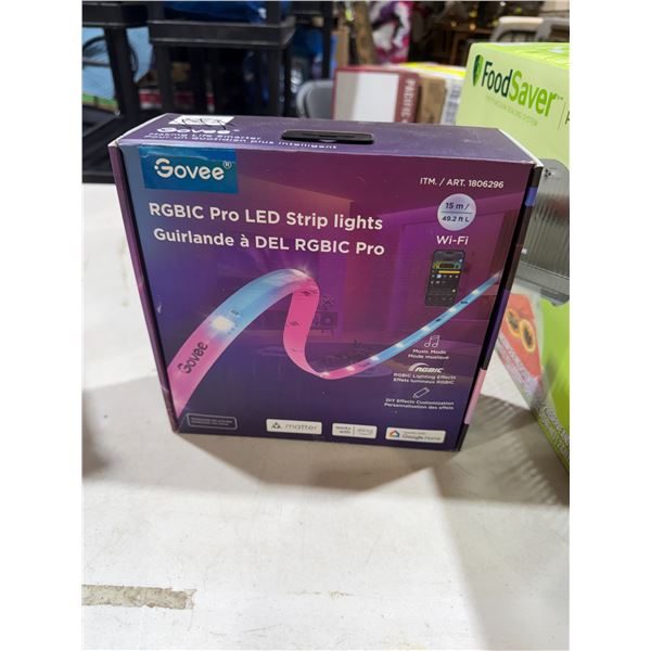 Govee RGBIC Pro, LED strip lights