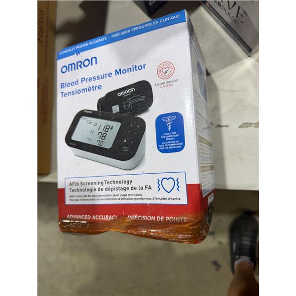 New blood pressure monitor damaged box