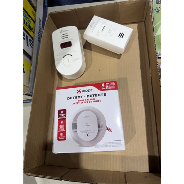 Smoke alarms, and carbon monoxide detectors