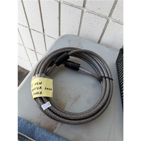 15 foot new master lock cable