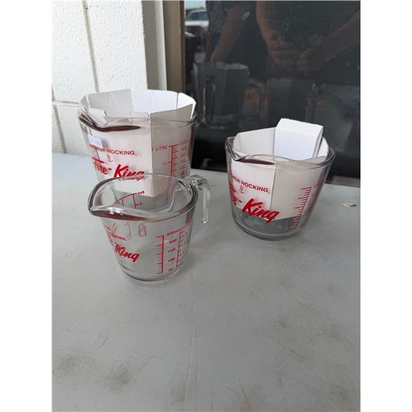 Fire king measuring cups