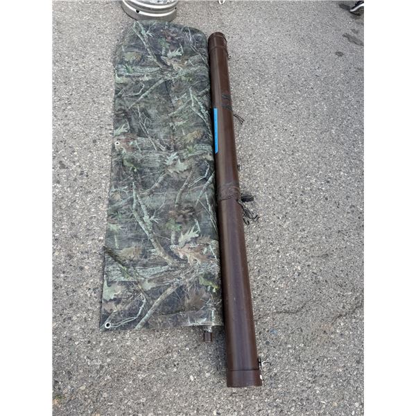 Camo cover for camping