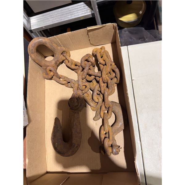 Chain and hooks