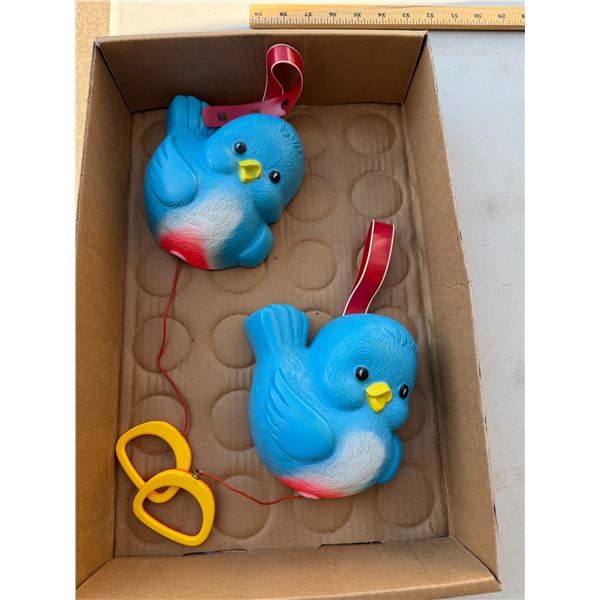 Vintage Fisher-Price bluebird music box