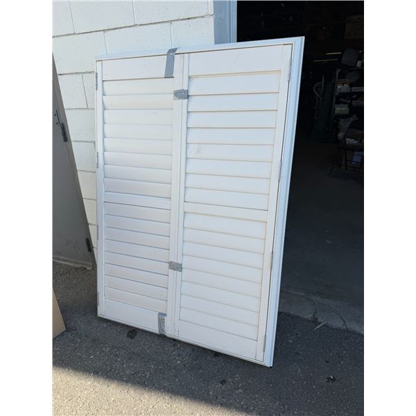 Window shutters 62 1/4" x 44"