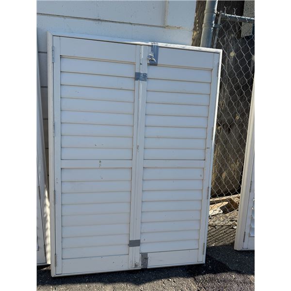 Window shutters 62 1/4" x 44"