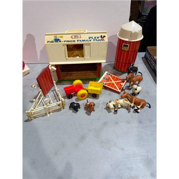 Vintage Fisher-Price family farm