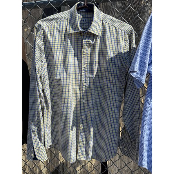 BUGATCHI shirt shaped fit long sleeve