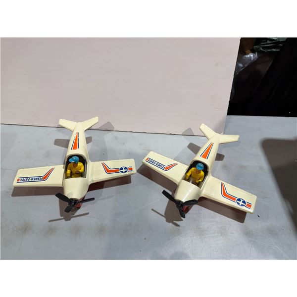 1974 Fisher-Price Adventure people #306 Daredevil sport Planes