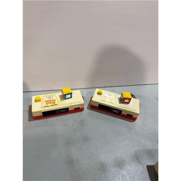 Vintage Fisher-Price pocket cameras