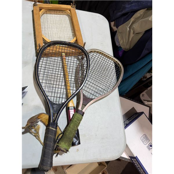 Sports rackets