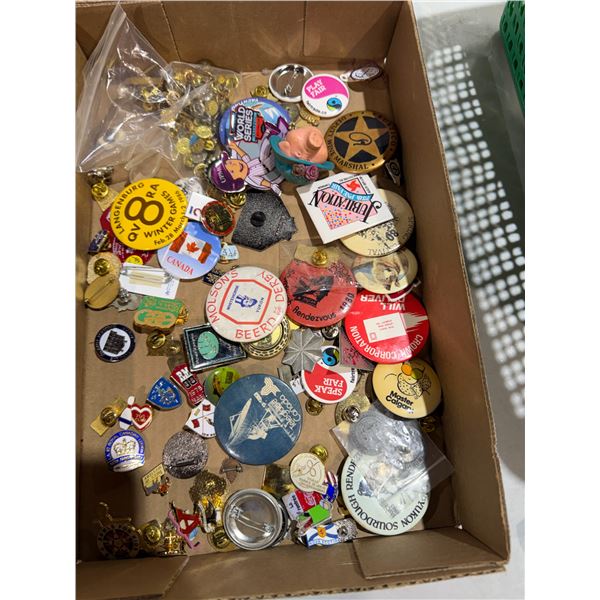 Badges and pins