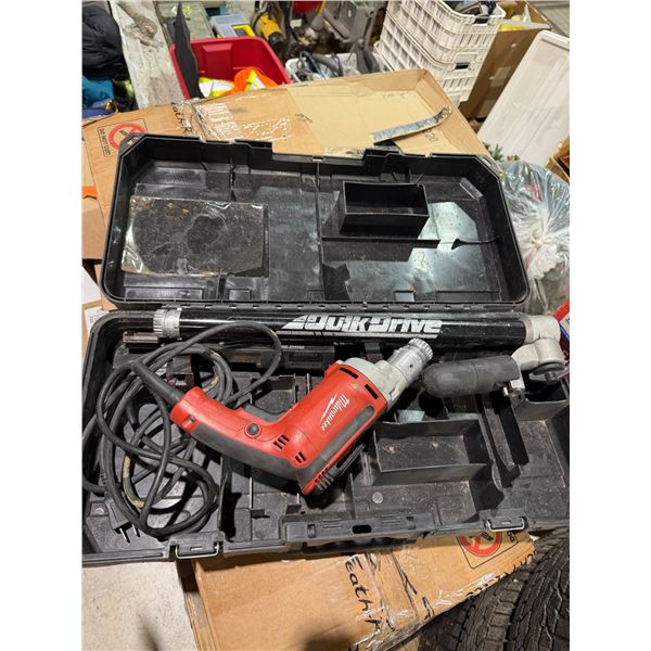 Milwaukee Simpson Quik Drive Proccs+ Deck Drill