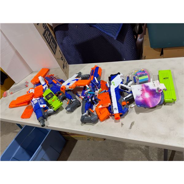 Nerf guns and bullets