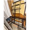 Image 1 : Two sets metal adjustable bed frames, headboard, wood, headboard, and mattress