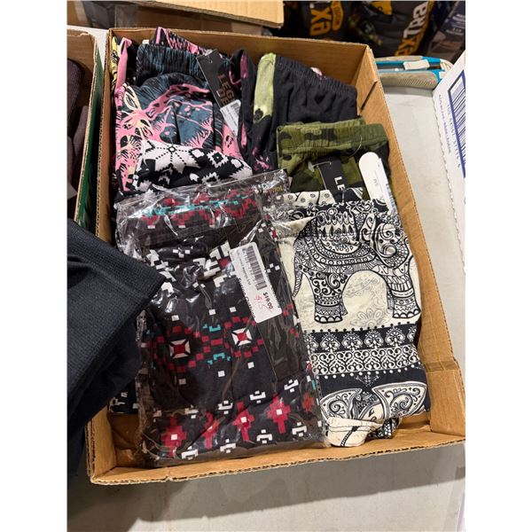 New kids printed leggings size small/medium