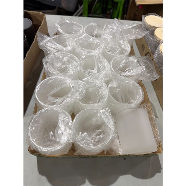 New frosted jars
