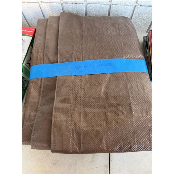 Tarp 12 x 20 used once customer says