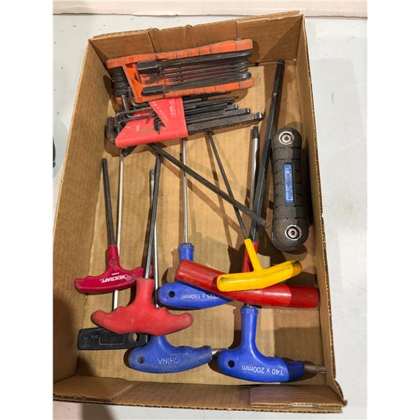 Allen keys, etc.