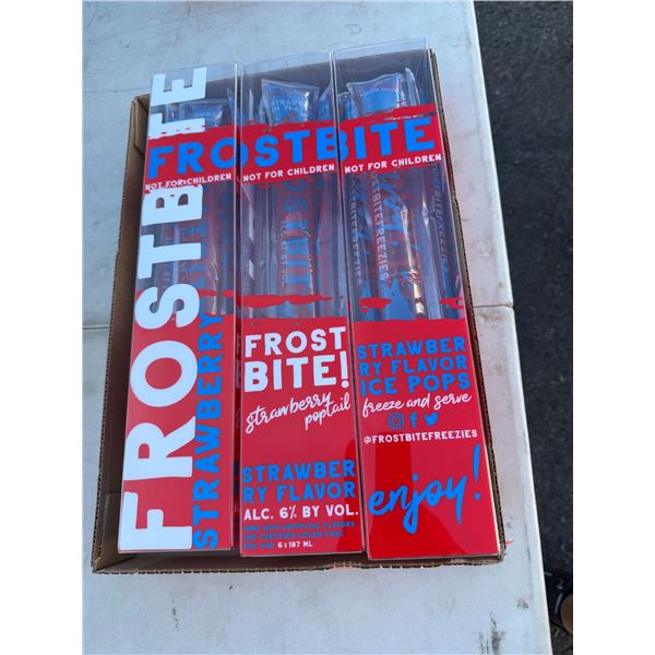 Strawberry, flavored frostbite ice pops must have valid ID