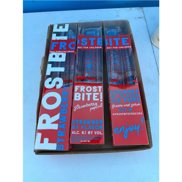 Strawberry, flavored frostbite ice pops must have valid ID