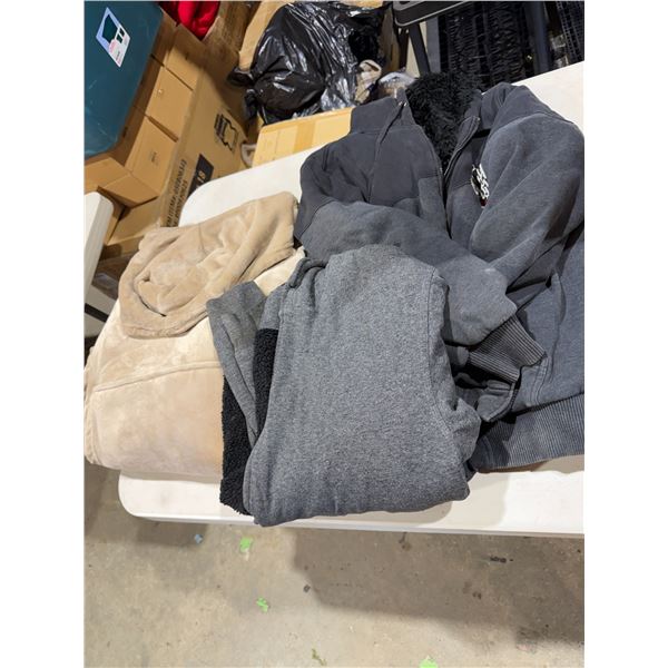 Large assorted clothing