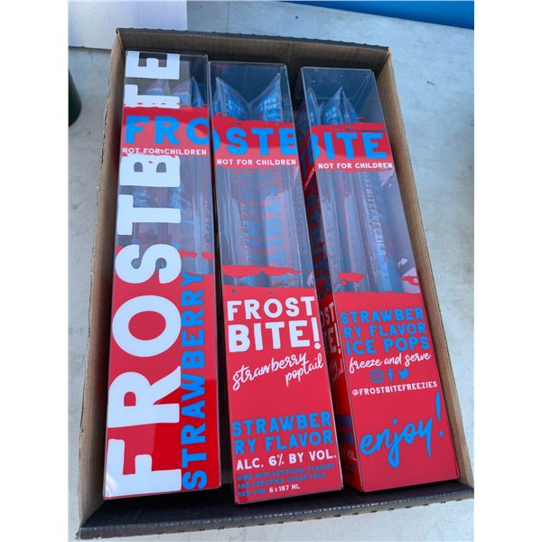 Strawberry, flavored frostbite ice pops must have valid ID