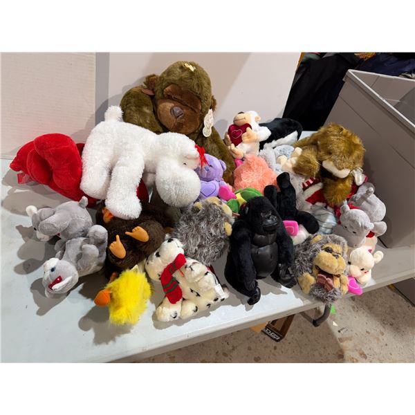 Assorted stuffy's