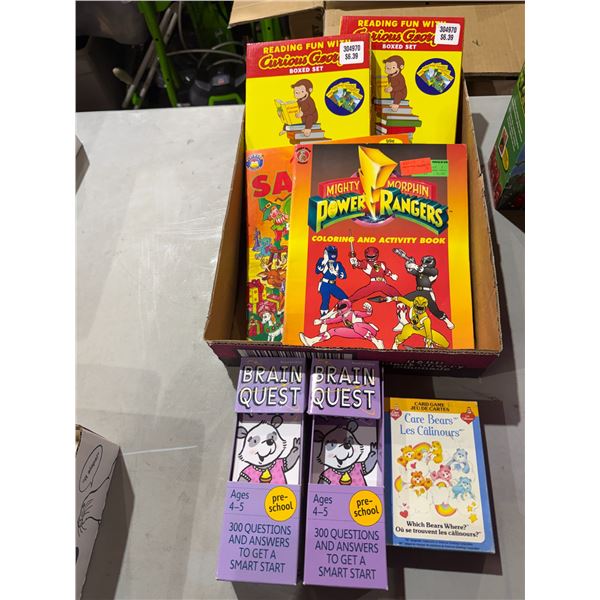 Curious, George and other books and learning items