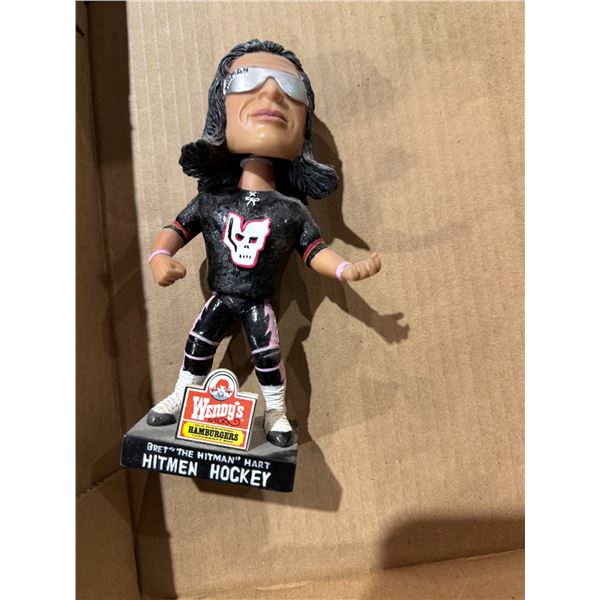 Wendy's collectible hitman hockey figurine