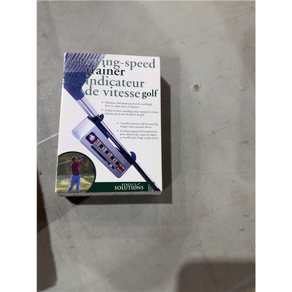 Golf swing speed trainer
