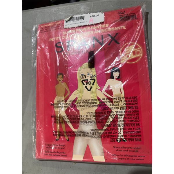 Spanx, superpower panties size a