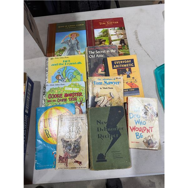 Assorted books