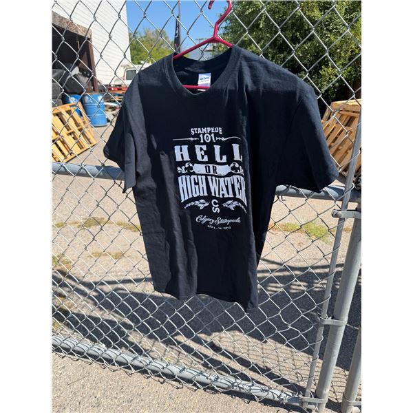 Stampede 101 Hell or high water T-shirt size large