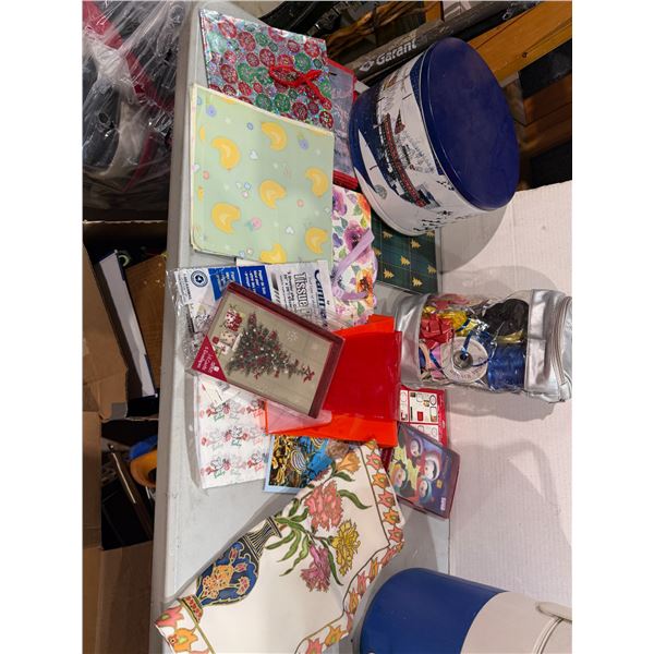 Party bags, cards, gift bags, etc.
