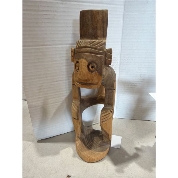 Carved "taino Zemi " Sculpture