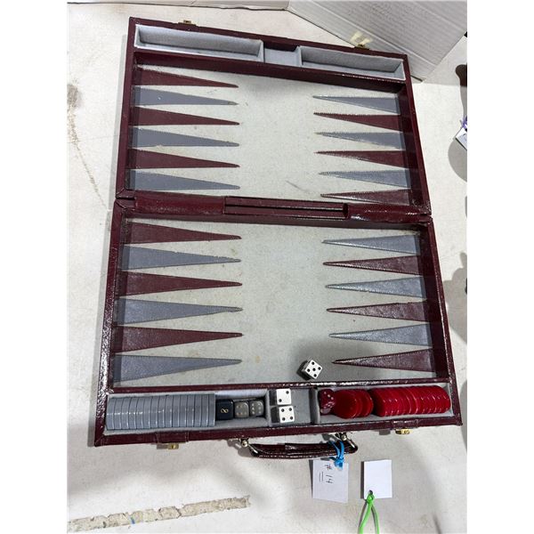 Vintage "Mr. Backgammon" game