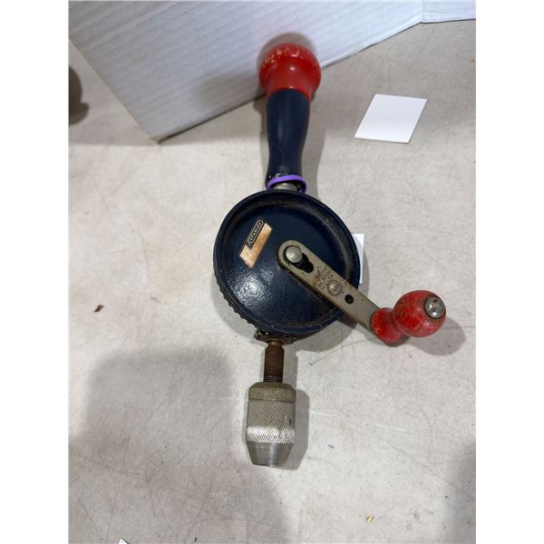 Vintage Stanley hand drill USA