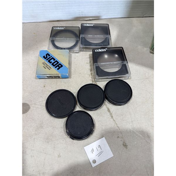 Camera Filters & Caps