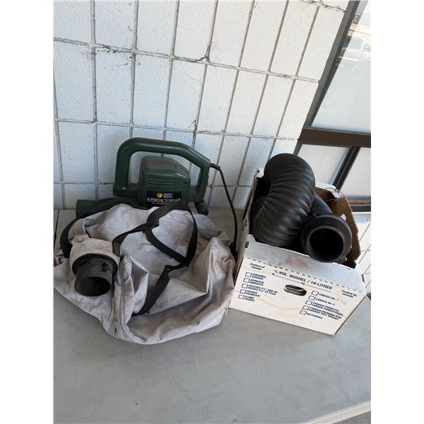 Black & Decker, super vac and mulch blower vacuum