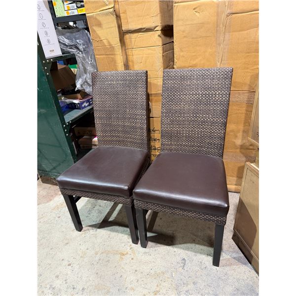 Pair of INDIGO chairs