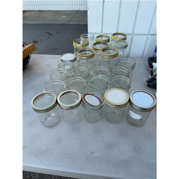 Canning jars