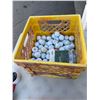 Image 1 : Crate with golf balls