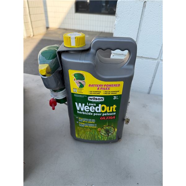 Lawn weed out