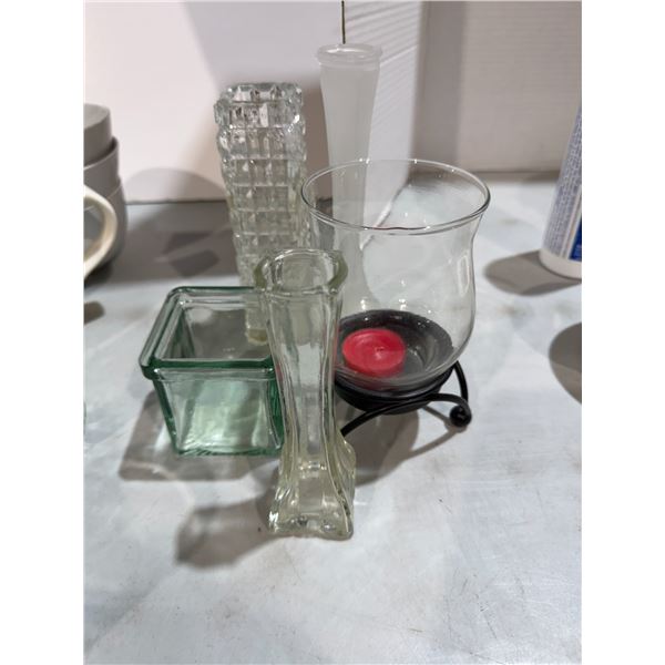 Vases and Candle Holder