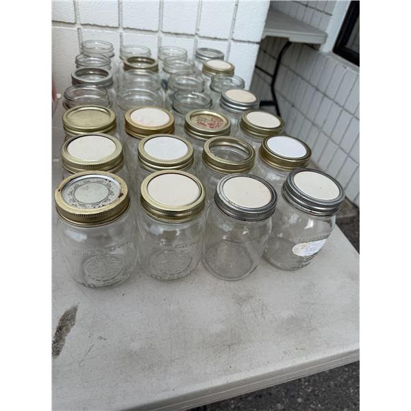 Canning jars