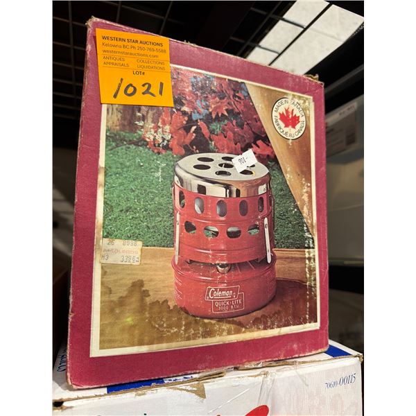 Coleman heater