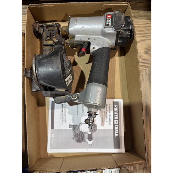 Porter cable, roofing, coil, nail gun
