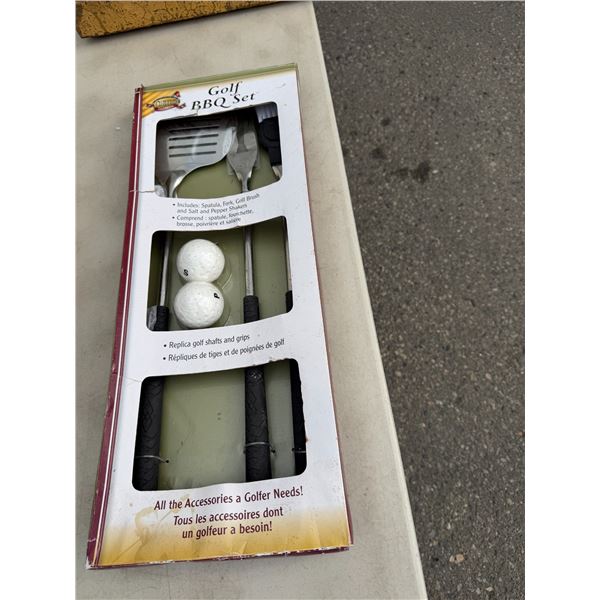Golf BBQ set
