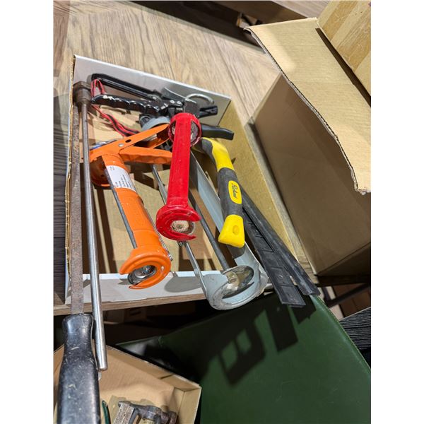 Caulking, guns, and other items